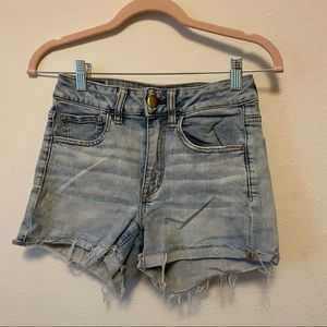 American eagle jean shorts